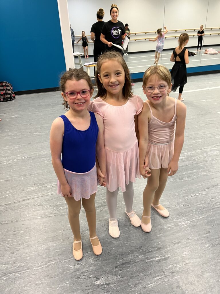 Happy Ballet Beginner Dancers